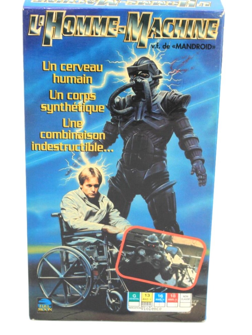L'homme-Machine/ Mandroid (VHS)(French) Tested